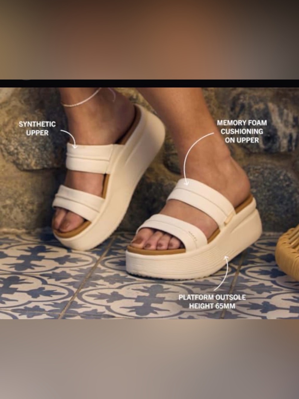 HEY DUDE WOMENS AUSTIN SLIDE CLASSIC SANDAL white size 10W new